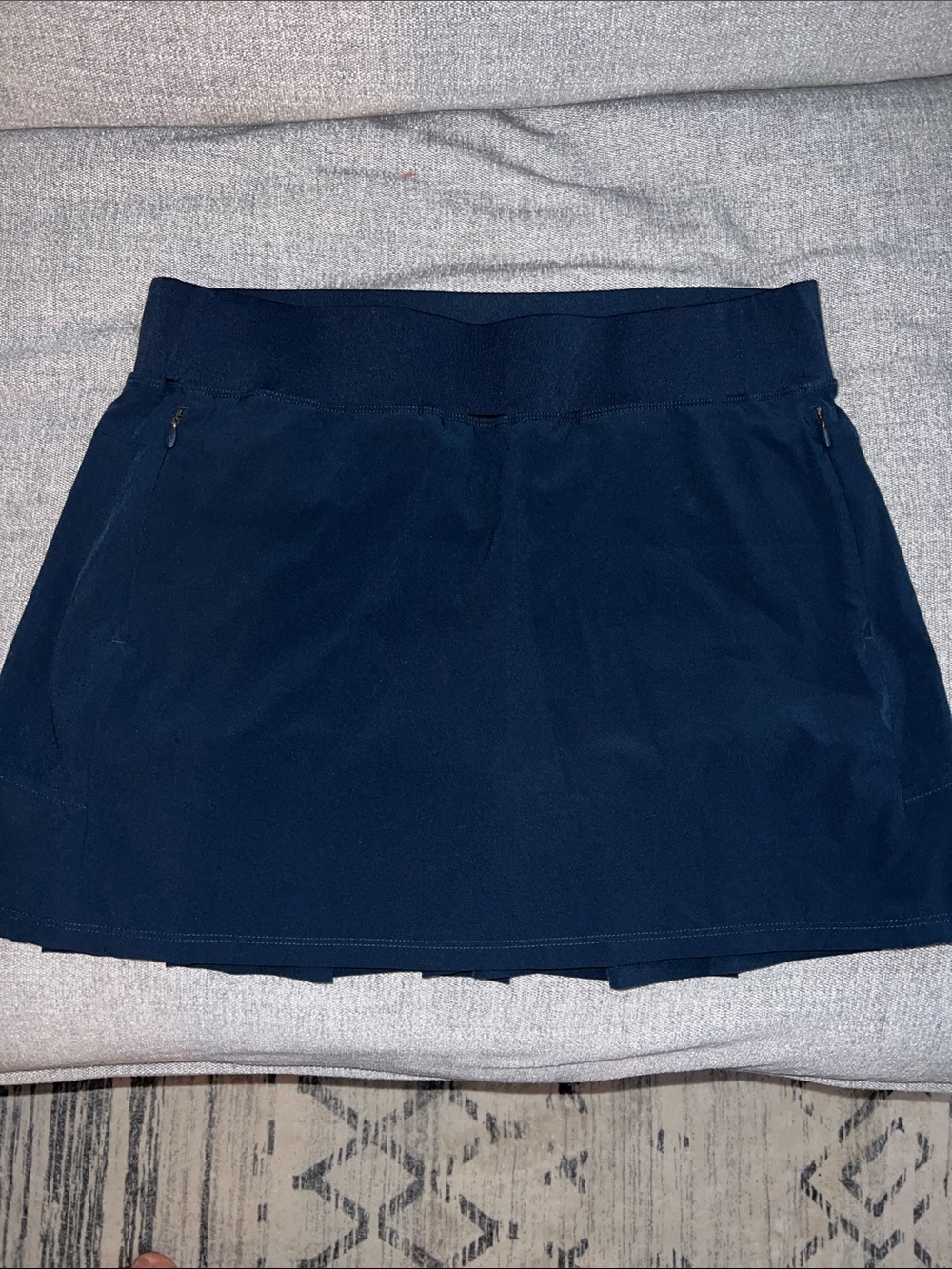 Kyodan Navy Athletic Skort with Zip Pockets